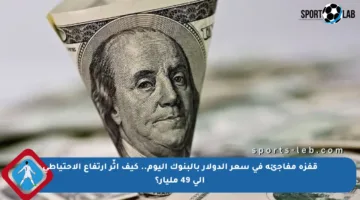 قفزة مفاجئة في سعر الدولار بالبنوك اليوم.. كيف أثّر ارتفاع الاحتياطي إلى 49 مليار؟